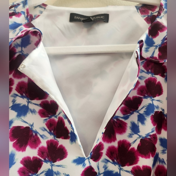 Banana Republic, size small, pink and blue - Picture 3 of 7